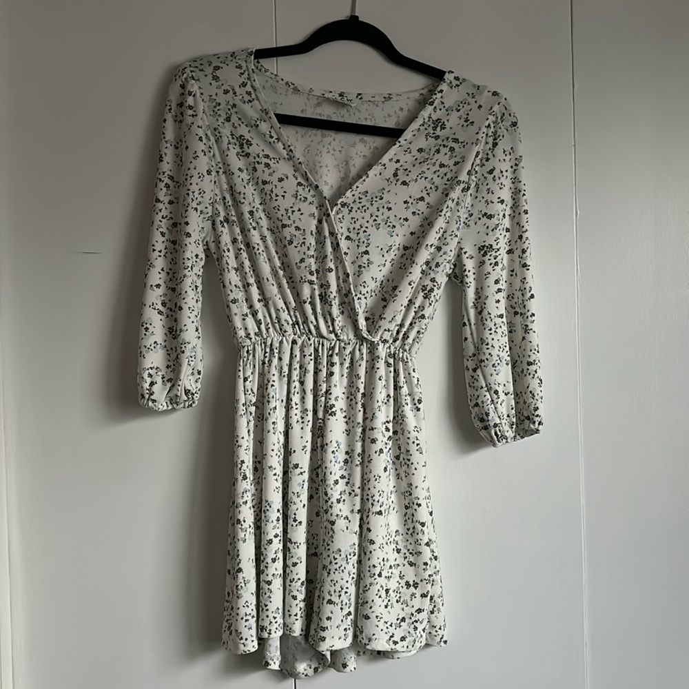 ACW White Floral Romper